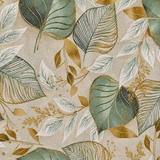 Telo Multiarredo Fantasia Foglie 2 Posti 260x260cm - BA