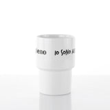 Set 2 Mug 0,50 L Graffiti Mezzo Pieno Vuoto By Weissestal