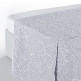 Lenzuolo Sopra Ornato 100% Cotone Percalle Oxford Maè - Via Roma 60