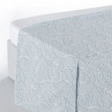 Lenzuolo Sopra Ornato 100% Cotone Percalle Oxford Maè - Via Roma 60