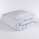 Completo Copripiumino Double Face Oxford Singolo, Matrimoniale, 1 Piazza e Mezza 100% Cotone Maè - Via Roma 60