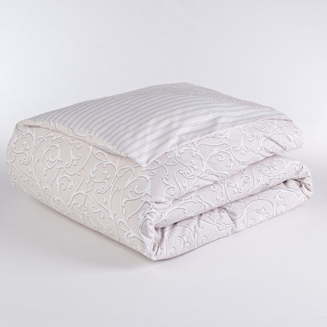 Completo Copripiumino Double Face Oxford Singolo, Matrimoniale, 1 Piazza e Mezza 100% Cotone Maè - Via Roma 60