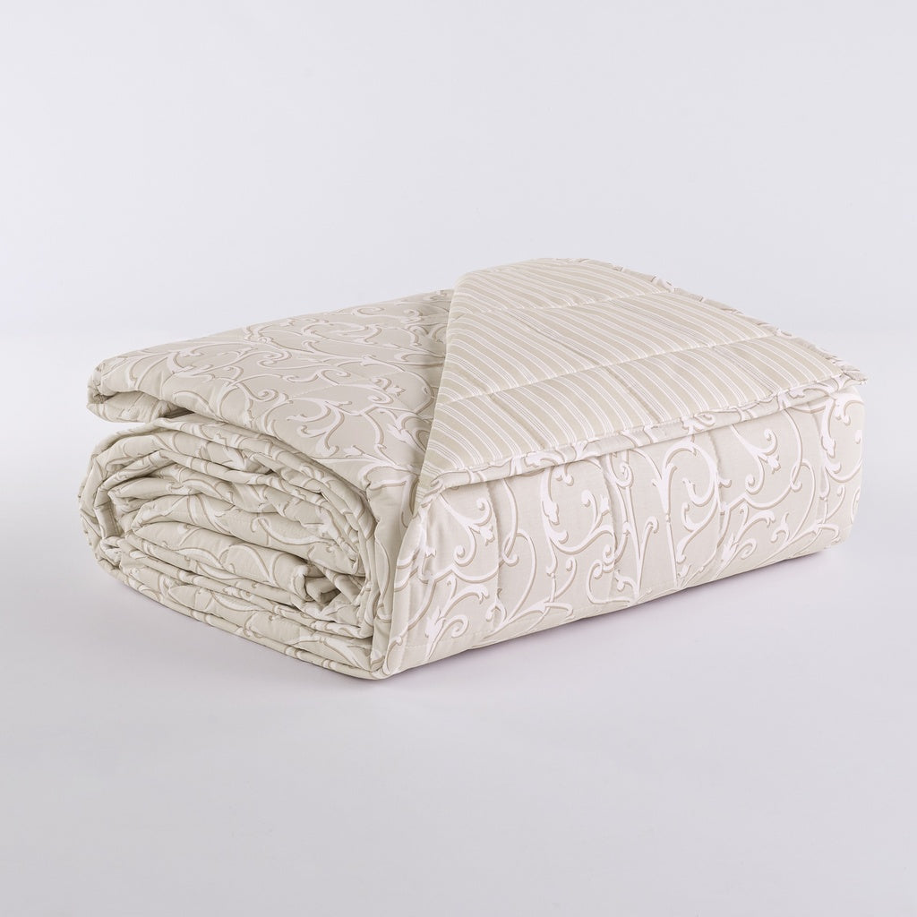 Trapuntino Quilt Oxford Singolo, Matrimoniale, 1 Piazza e Mezza 100% Cotone Maè - Via Roma 60