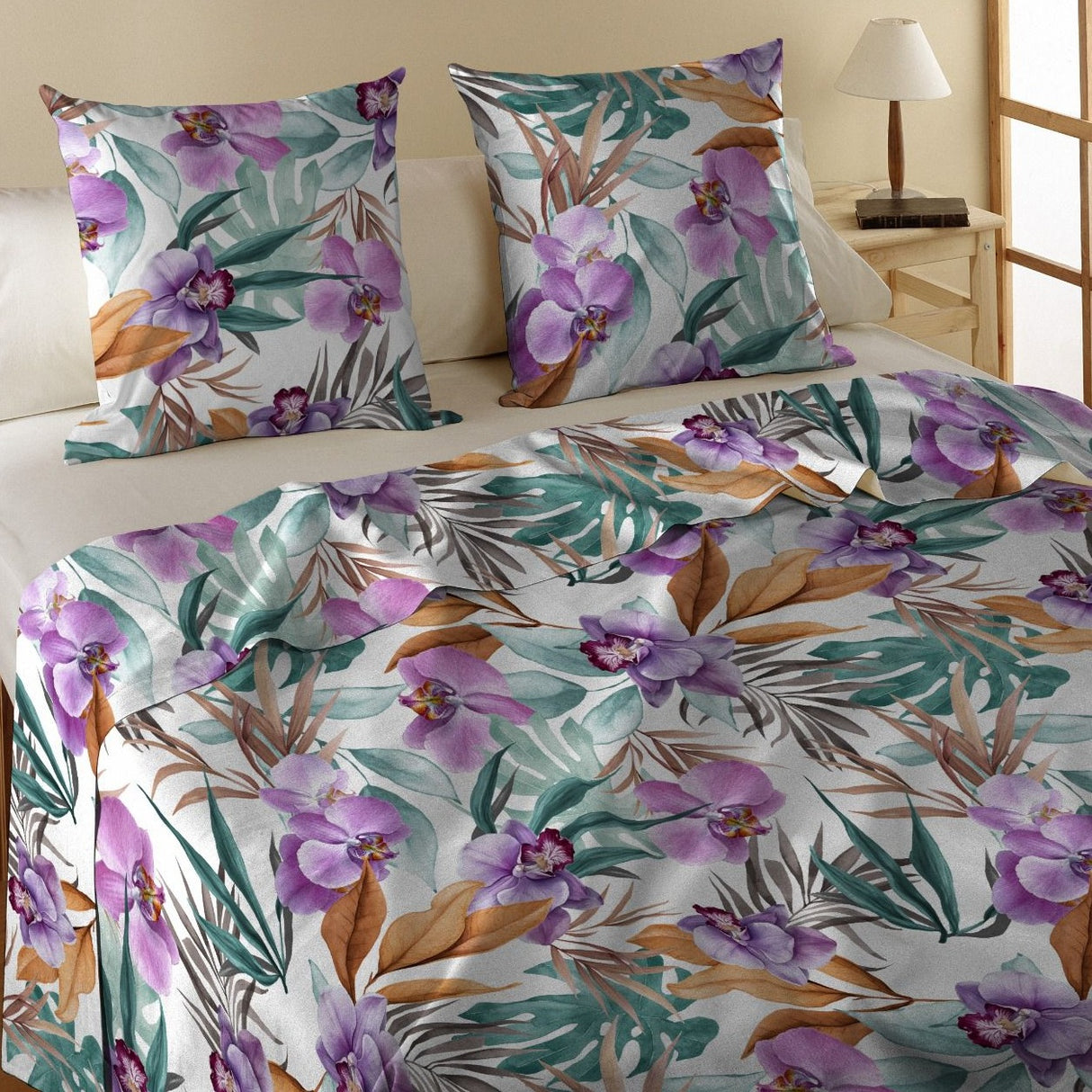 Completo Lenzuola HAWAII con 4 Federe by Botticelli Home