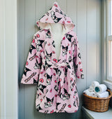 Accappatoio KUROMI da 3 a 10 anni