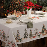 Tovaglia TREES AND GIFT x8/12 posti -  Petracchi 1968