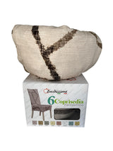 Coprisedie elastiche Fantasmino Zucchissime set 6 pezzi coprisedia universale bielastico