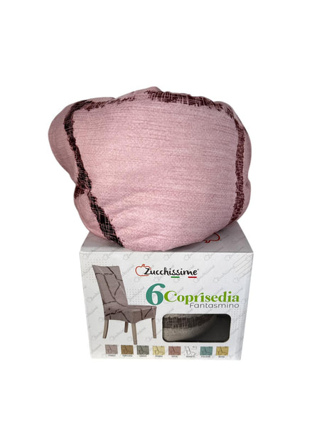 Coprisedie elastiche Fantasmino Zucchissime set 6 pezzi coprisedia universale bielastico