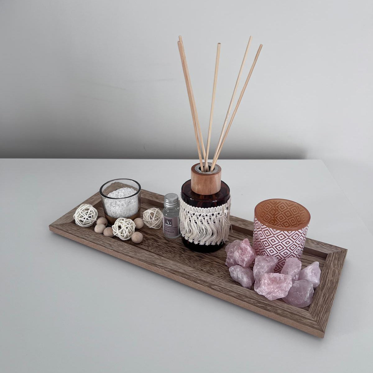 Kit Profumatore Ambiente con Diffusore e Bastoncini 100 ml – Set Decorativo con Fragranza