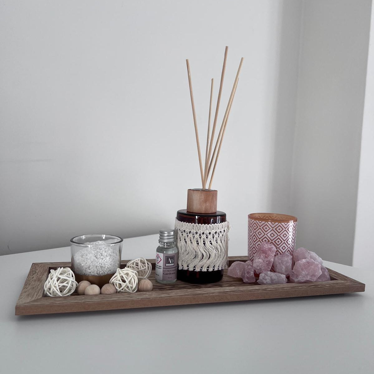 Kit Profumatore Ambiente con Diffusore e Bastoncini 100 ml – Set Decorativo con Fragranza