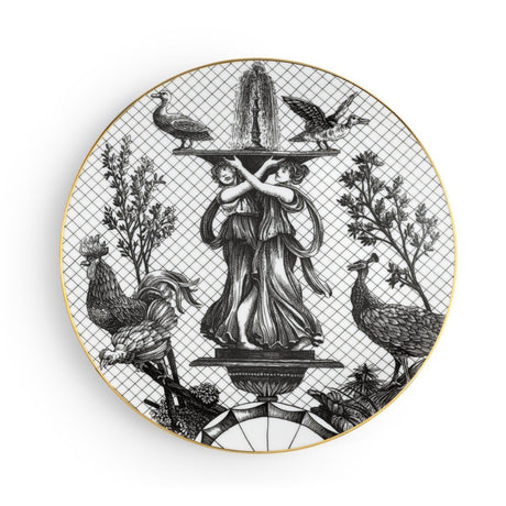 Piatto Piano 27.5 cm Souvenirs De Voyage - Weissestal