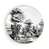 Piatto Piano 27.5 cm Souvenirs De Voyage - Weissestal