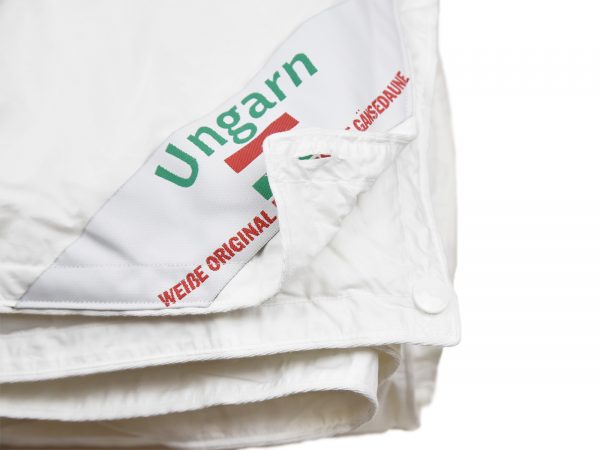 l PIUMINO Ungherese stagioni duo 100% PIUMINO BIANCO UNGHERIA BY