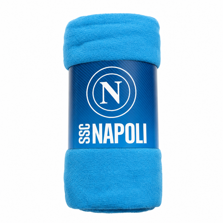 Plaid Ufficiale SSC Napoli in Morbido Pile - 130x160 cm
