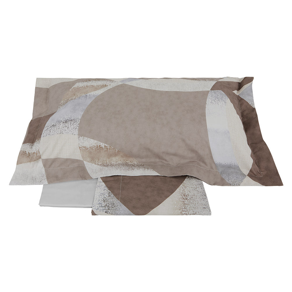 Completo Lenzuola Copriletto 1931 CINQUE By Tessitura Randi