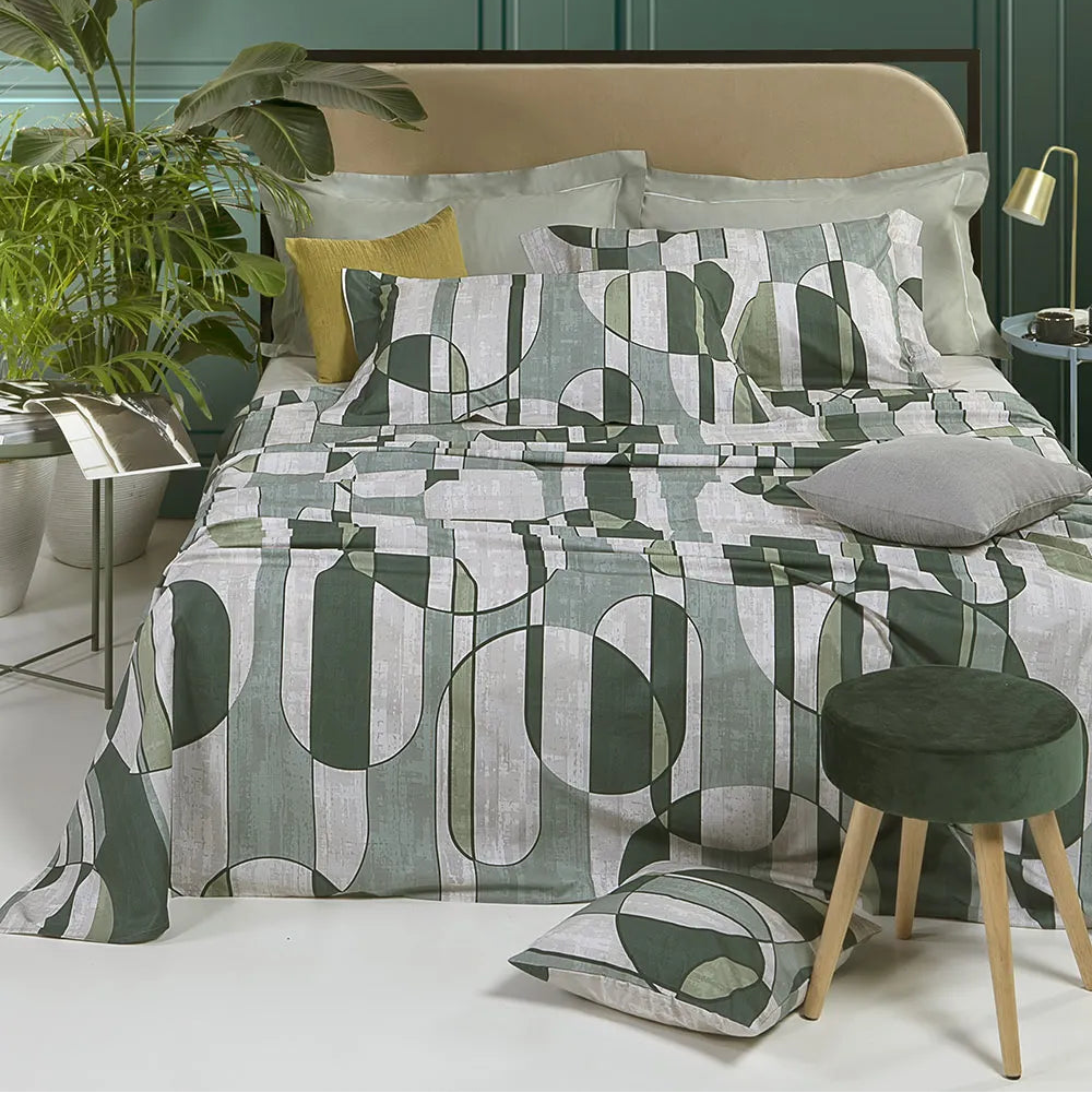 Completo letto 1931 DICIANOVE matrimoniale by Tessitura Randi