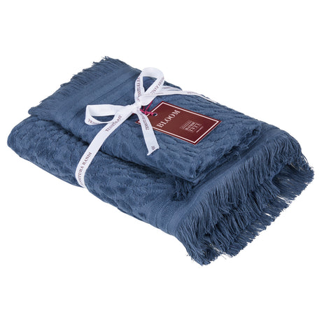 Set Asciugamani 1+1 PETALI - Tessitura Randi