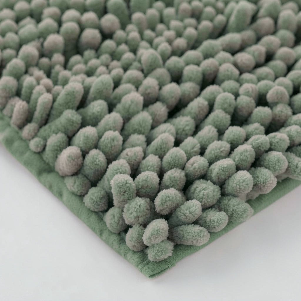 Tappeto Bagno Ricciolo Antiscivolo Linea Oro in Microfibra Assorbente