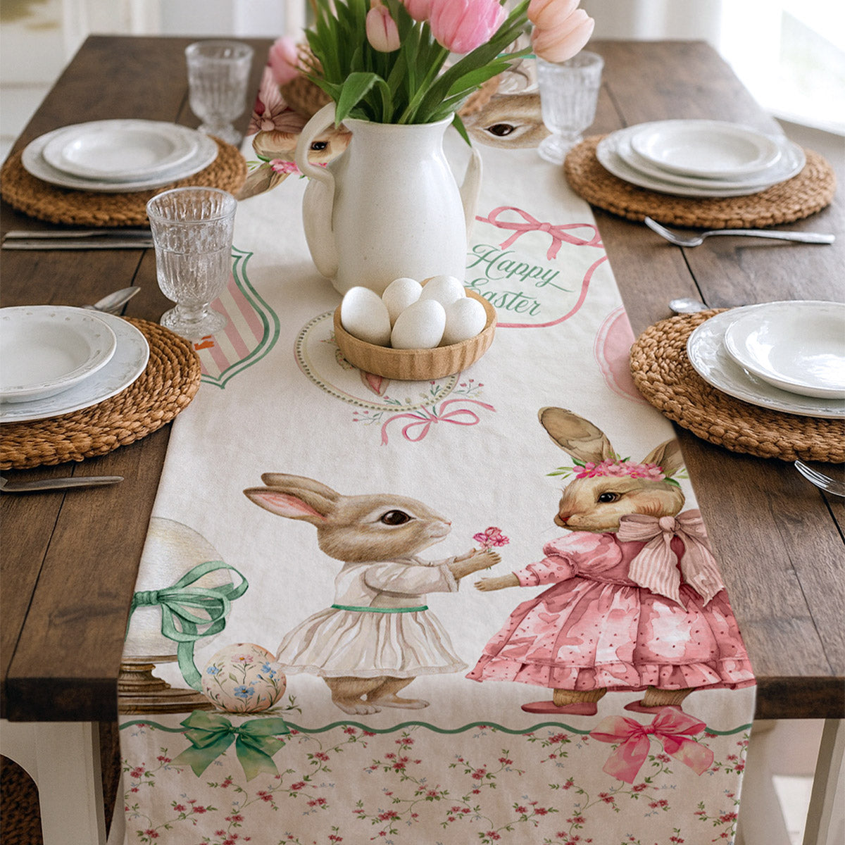 Runner Amicizia 47x140 cm - Maestri Cotonieri Home