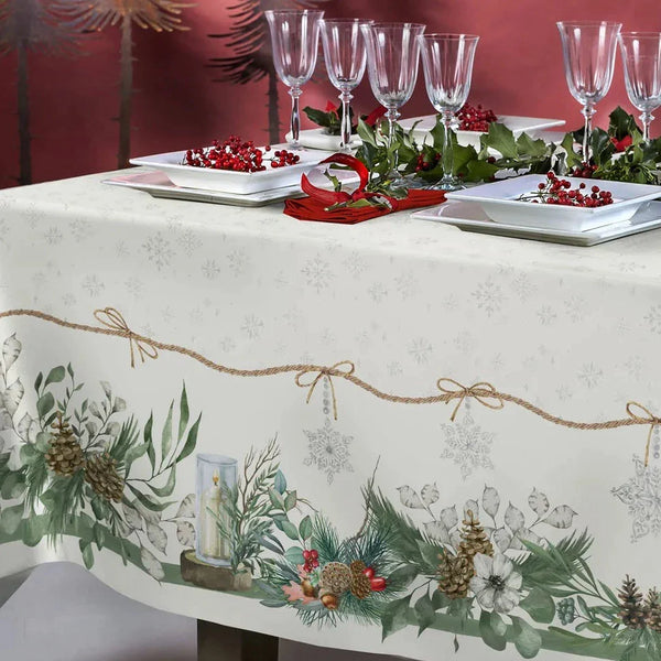 Tovaglia x8 SCINTILLA By Tessitura Randi (Natale)