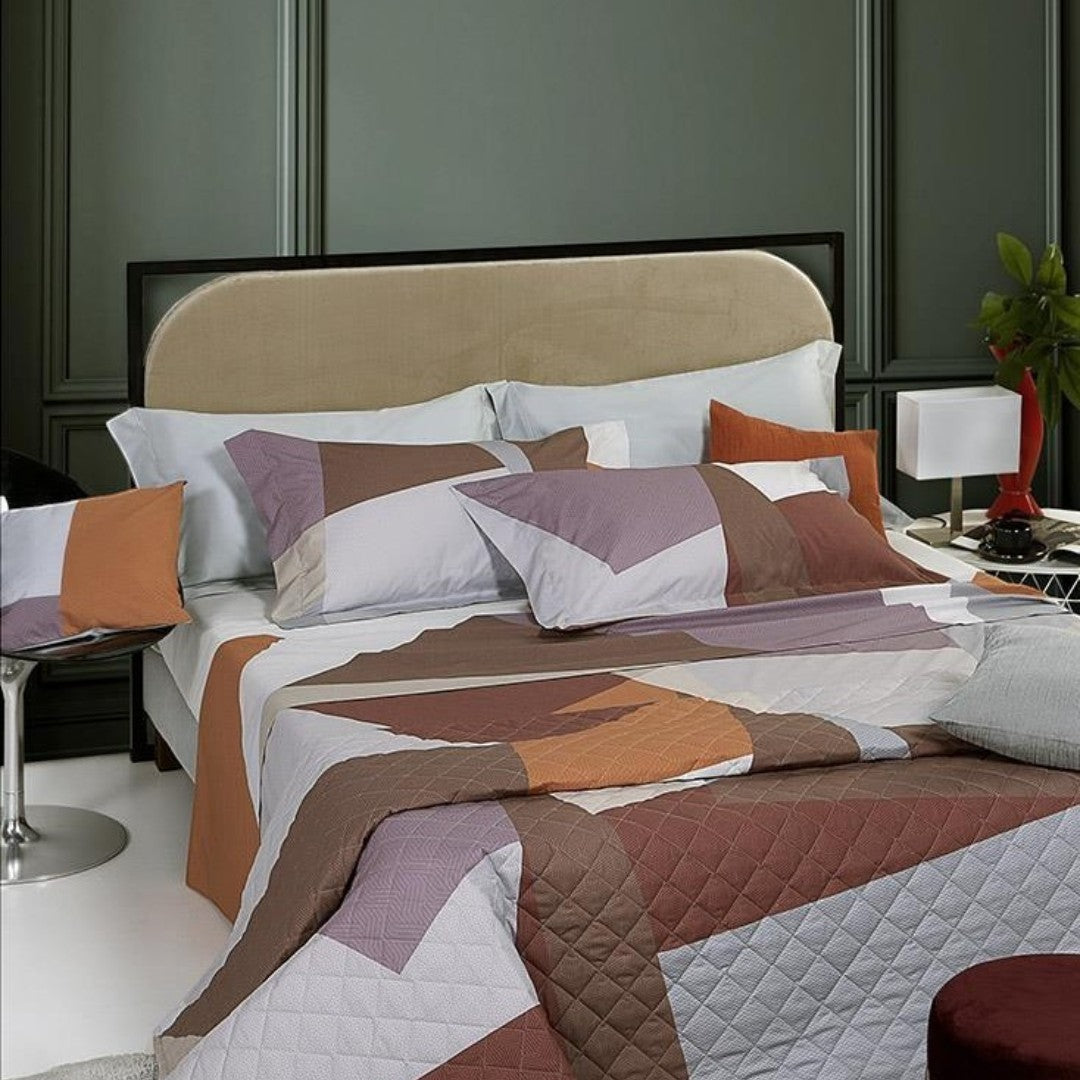 Completo letto 1931 SEDICI matrimoniale by Tessitura Randi
