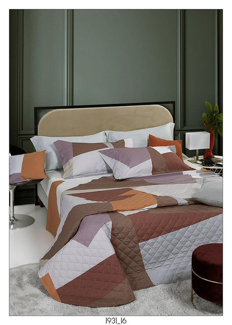 Completo letto 1931 SEDICI matrimoniale by Tessitura Randi