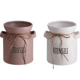 Porta Utensili in Ceramica 16x13x17cm - Cucina&Cottura