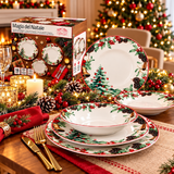 Servizio Piatti Natalizio 18pz Christmas Magic- Arca