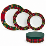 Servizio Piatti 6pz Tartan Scotland - Preziosa Home