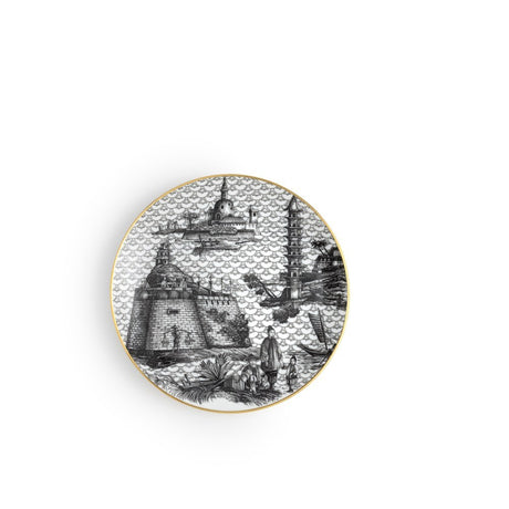 Set 2 Piattini Pane 17 cm Souvenirs De Voyage - Weissestal