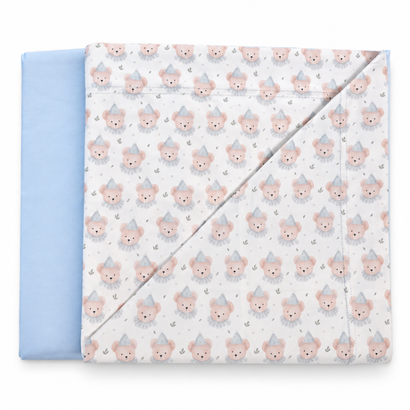 Completo Lenzuola Singolo Teddy 100% Cotone - Maestri Coronieri