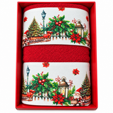 Set Asciugamani Natalizi 1+1 Christmas 7 - Ferlen
