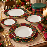 Servizio Piatti 6pz Tartan Scotland - Preziosa Home