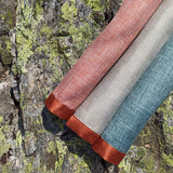 Set di 2 Tovagliette all’americana antimacchia in lino pavone - Magilù