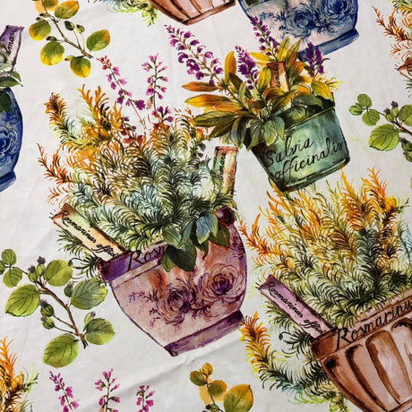 Tovaglia Antimacchia x12 GIARDINO DI PROVENZA - Il Filo
