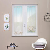 Coppia Tendine New Cambogia con Tunnel e 2 Roll Up Centrali 60x150cm o 60x230cm - Linea Oro