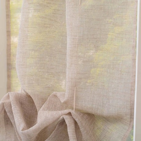 Coppia Tendine New Cambogia con Tunnel e 2 Roll Up Centrali 60x150cm o 60x230cm - Linea Oro