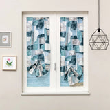 Coppia Tendine Devoreh Nagoya con Tunnel e Roll Up Centrale 60x150cm o 60x230cm - Linea Oro