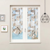 Coppia Tendine Devoreh Nagoya con Tunnel e Roll Up Centrale 60x150cm o 60x230cm - Linea Oro