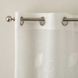 Pannello Tenda Ricamato Amazzonia con Borchie e Finitura con Piombo 140x280cm - Linea Oro