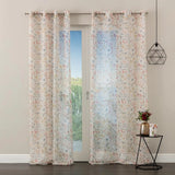 Pannello Tenda Stampayto Kelly con Borchie e Finitura con Piombo 140x280cm - Linea Oro
