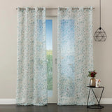 Pannello Tenda Stampayto Kelly con Borchie e Finitura con Piombo 140x280cm - Linea Oro