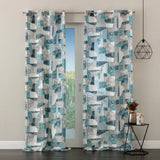 Pannello Tenda Devoreh Nagoya con Borchie e Finitura con Piombo 140x280cm - Linea Oro