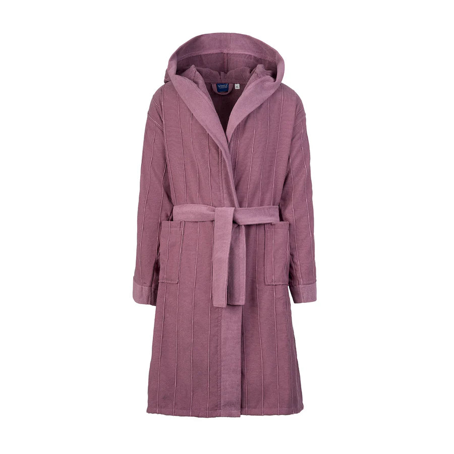 Accappatoio Saint Tropez Vingi con Cappuccio in Spugna 100% Cotone – Elegante e Assorbente