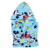Accappatoio Con Cappuccio In Cotone Mickey Star 2 a 10  Anni  Disney - Caleffi