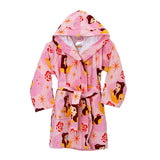 Accappatoio Con Cappuccio In Cotone Principesse Belle 2 a 10  Anni  Disney - Caleffi