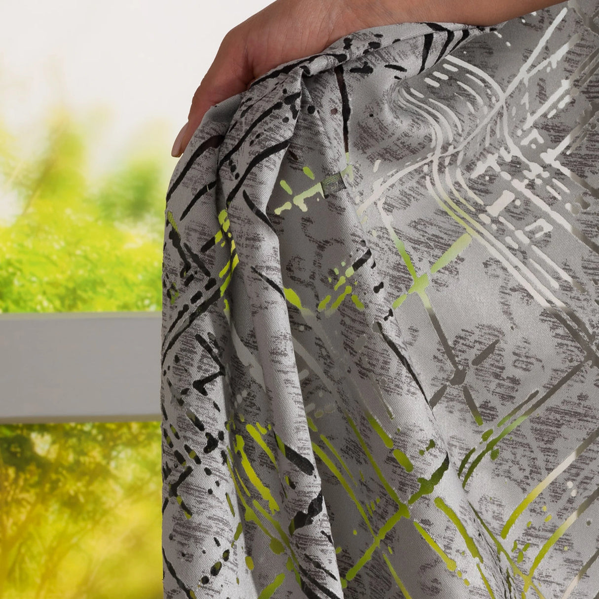 Coppia Tendine Regolabili Abel Maè 60x150 cm/60x230 cm - Via Roma 60