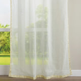 Coppia Tendine Trendy Maè 60x150/60x230 cm con Fascia Copribastone Regolabile - Via Roma 60