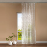Pannello Tenda con Fascia Copri Bastone Abel Maè 145x290 cm - Via Roma 60