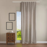 Pannello Tenda con Fascia Copri Bastone Corsica Maè 145x290 cm - Via Roma 60